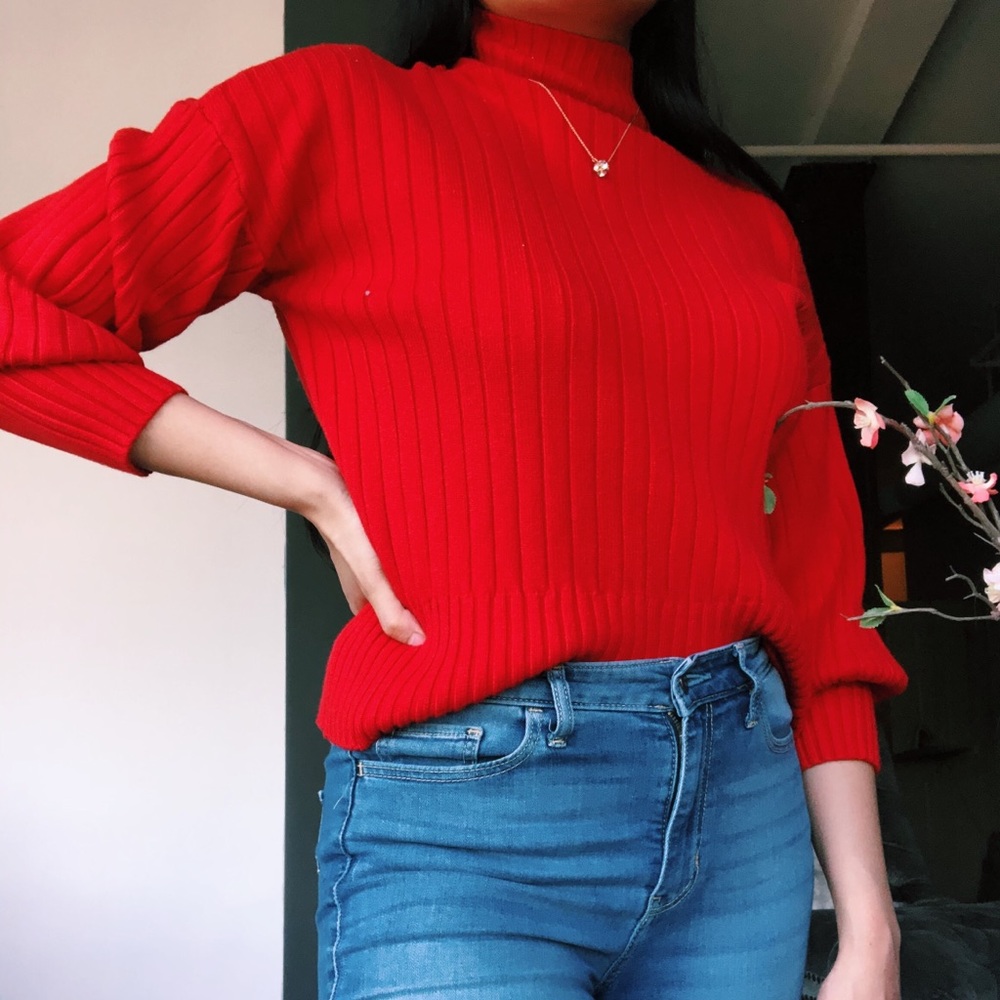 Strawberry Fall Sweater